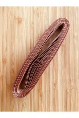 2cm x 10metre Saten Kurdele. Kakao.