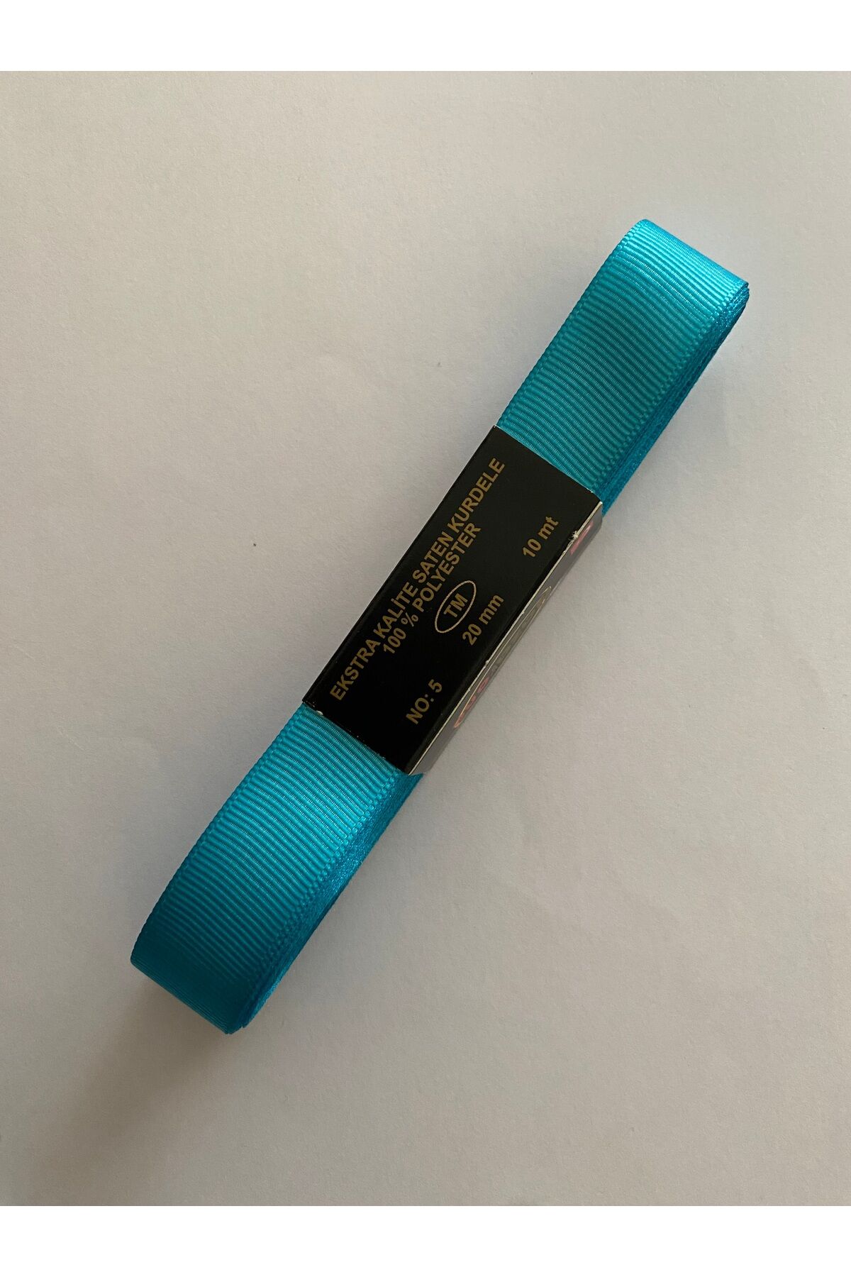 2cm x10 metre Grogren Kurdele. Turkuaz.