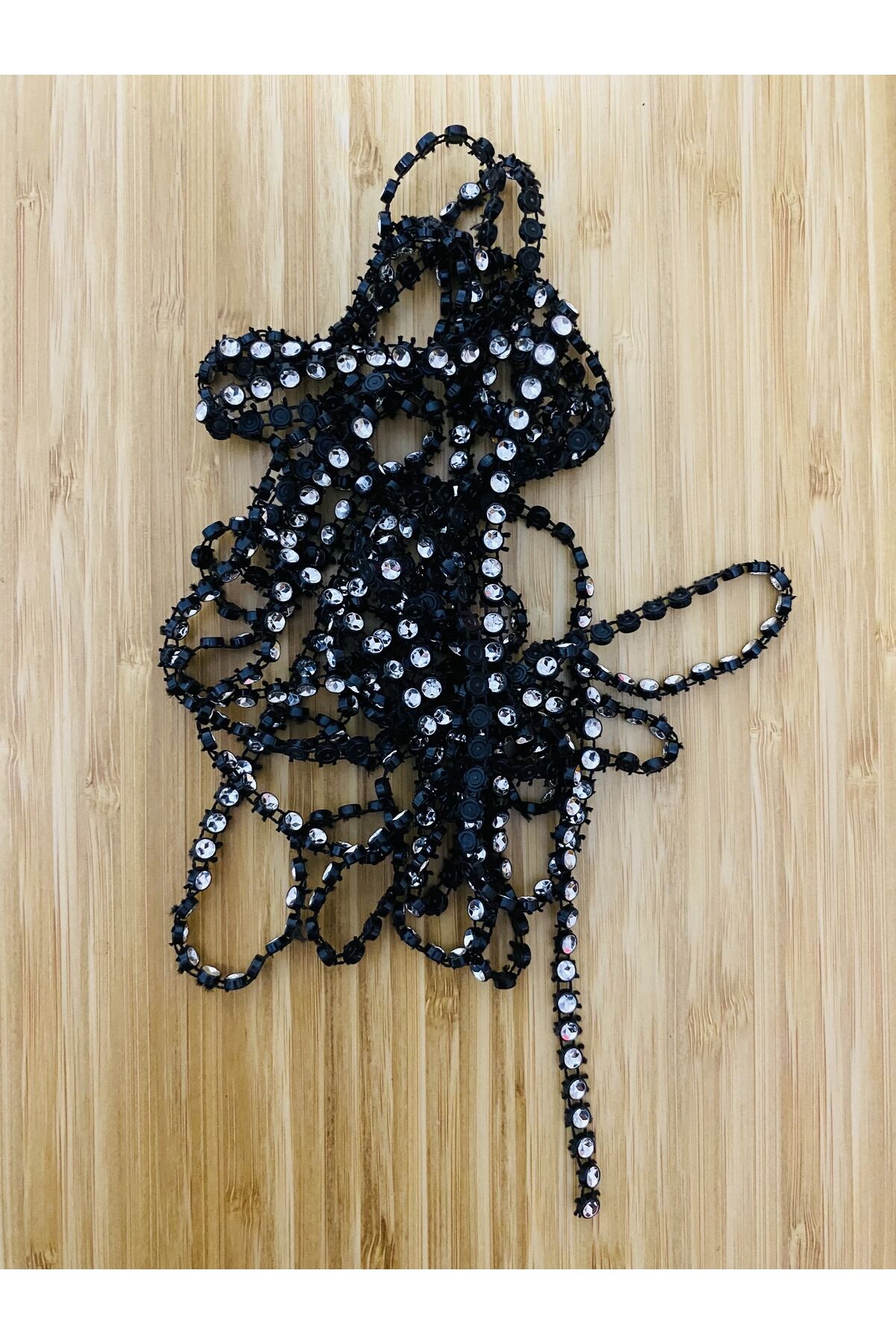 Yazma, şal oyalama taş görünümlü 5mm plastik gofret harç. 4.15metre.