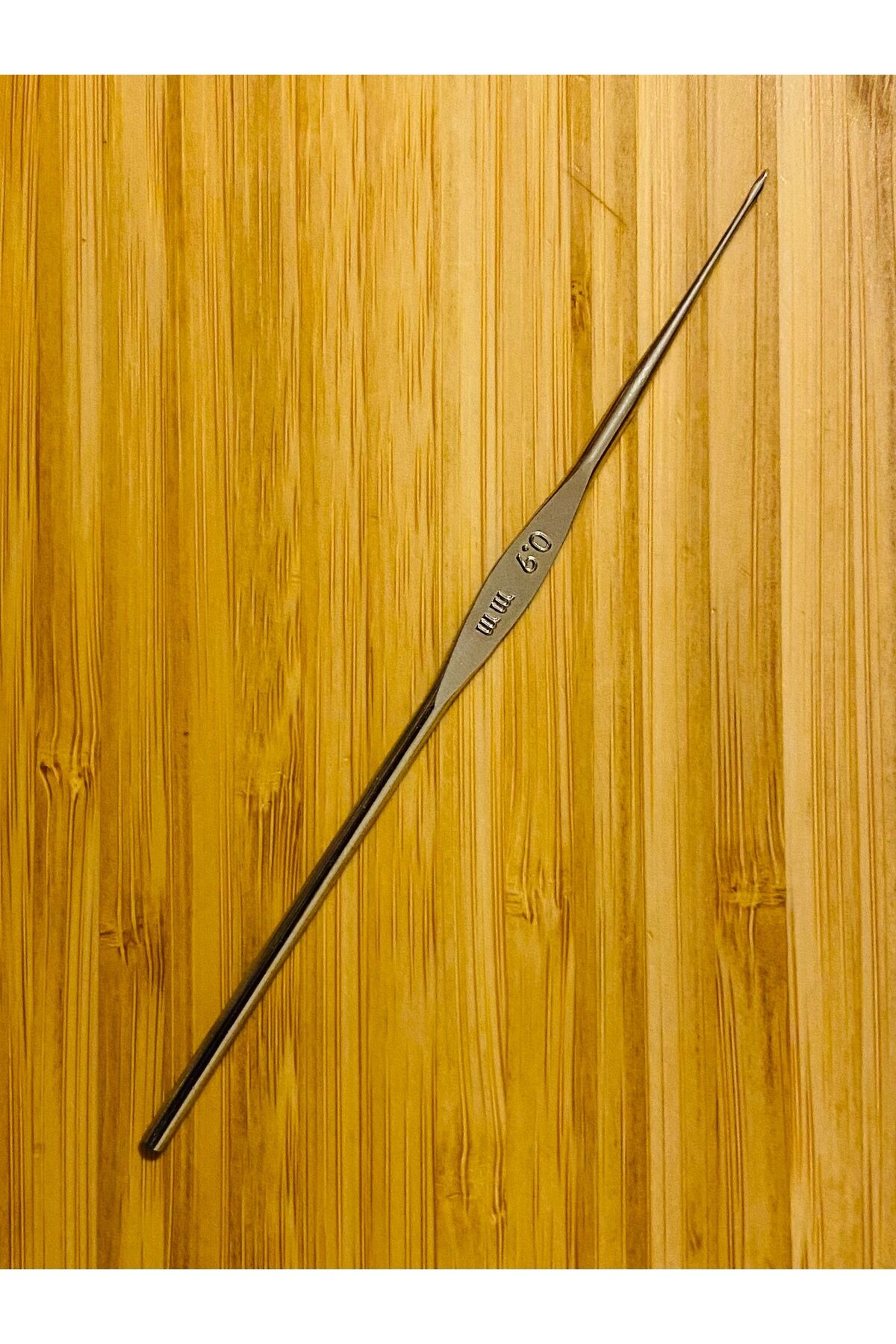 Metal Oya, Dantel ve Örgü Tığ Seti. 12cm. No: 0,9mm (14) 1 Adet.