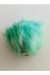 Ponpon Anahtarlık Yarı çapı: 10 cm 1 Adet. Renk: Su Yeşili.