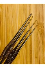 Metal Oya, Dantel ve Örgü Tığ Seti. 12cm. No: 2-10-12-13. 4 Adet.