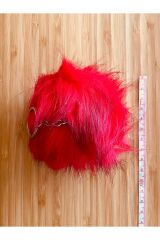 Ponpon Anahtarlık Yarı çapı: 9 cm 1 Adet. Renk: Neon.