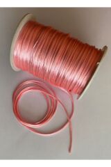 Floş Ip Sıçan Kuyruğu Bileklik Takı Ipi 2 Mm X 10 Metre Bağ Halinde. Pembe.