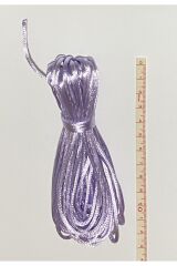 Floş Ip Sıçan Kuyruğu Bileklik Takı Ipi 2 Mm X 12,8 Metre Bağ Halinde Gönderilir. Batik Mor.