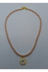 Bronz Pudra Inci Kolye