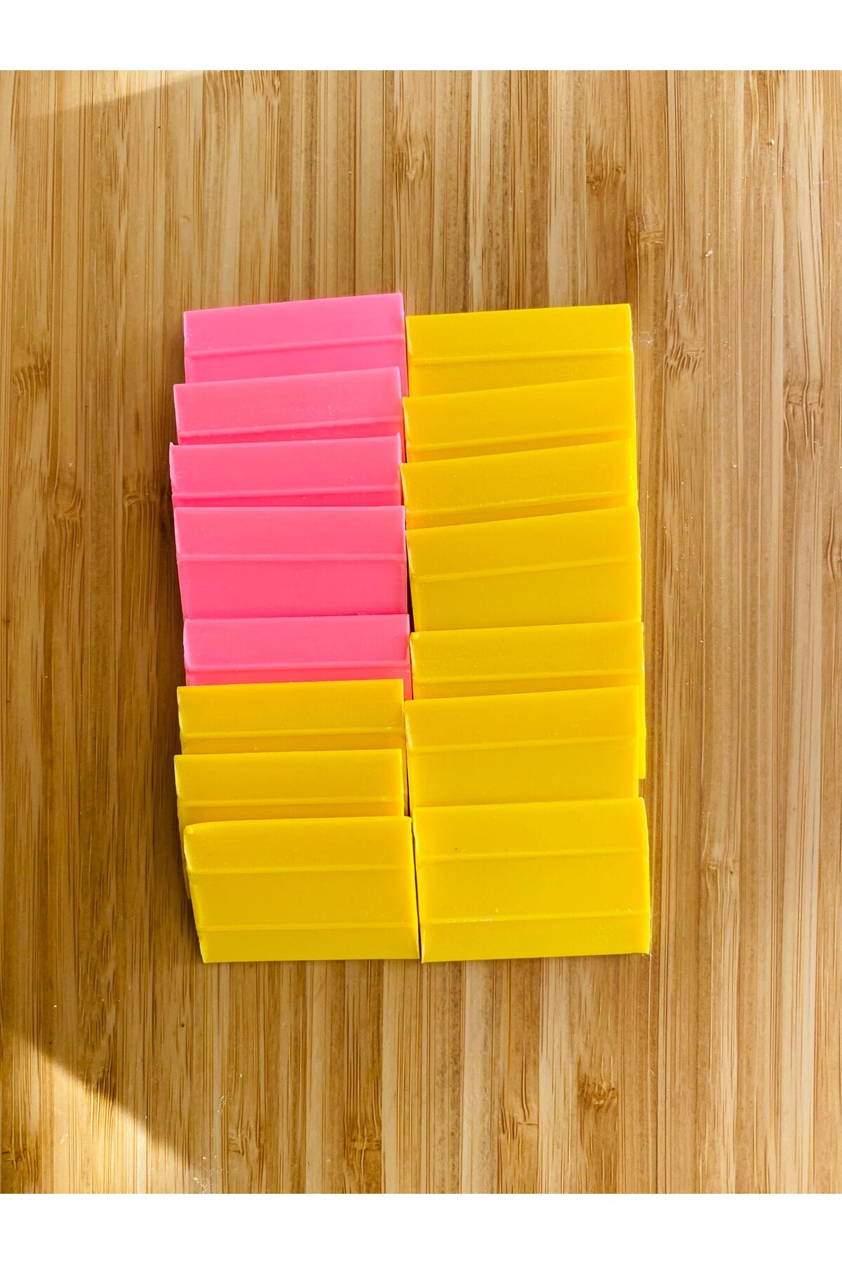 Buhar İle Uçan Çizgi Taşı, Konfeksiyon ve Terzi Kumaş Çizim Taşı. 15 adet 2 Farklı Renk.