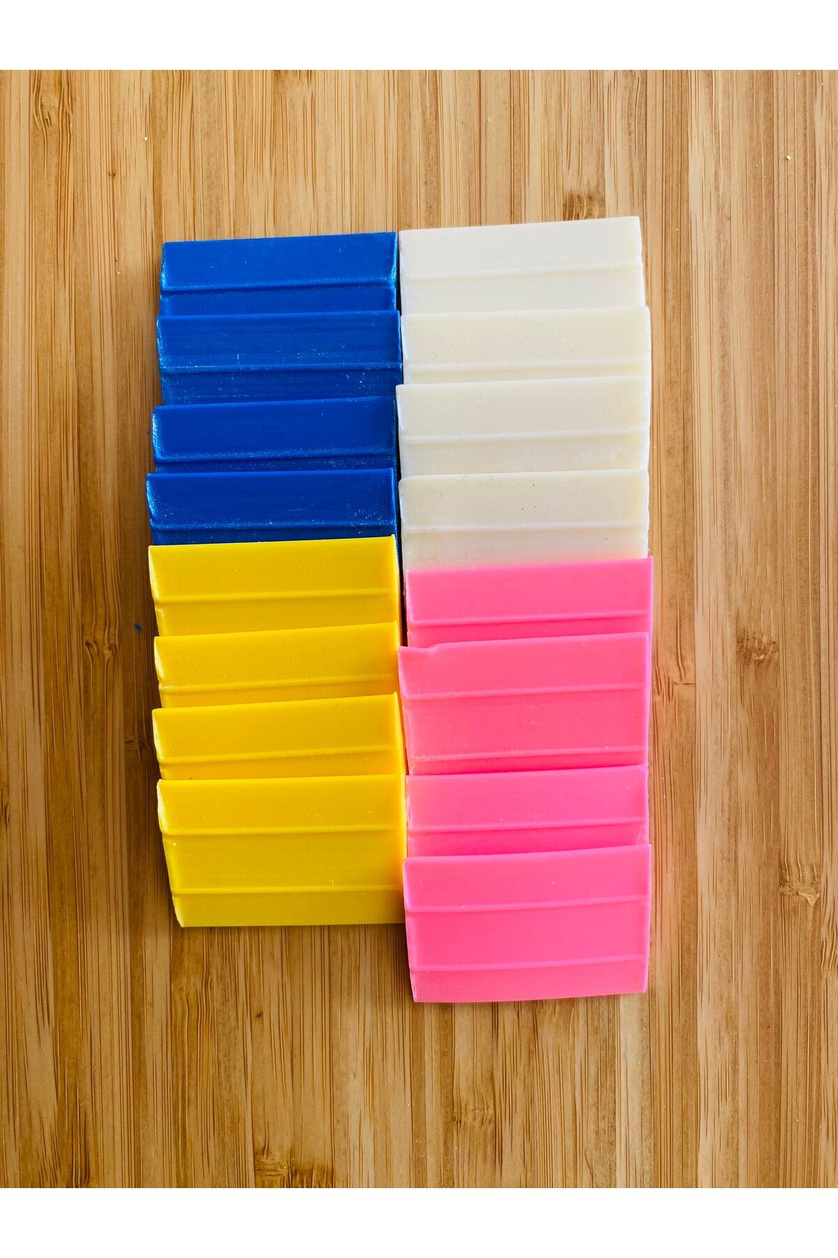 Buhar İle Uçan Çizgi Taşı, Konfeksiyon ve Terzi Kumaş Çizim Taşı. 16 adet 4 Farklı Renk.