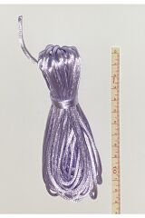 Floş Ip Sıçan Kuyruğu Bileklik Takı Ipi 2 Mm X 7 Metre Bağ Halinde. Beyaz.