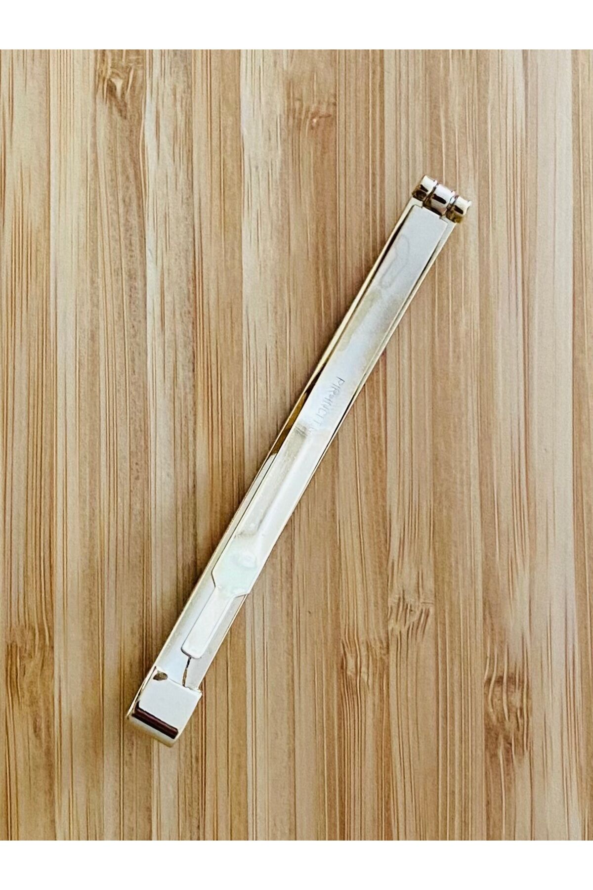 Büyük Boy Pir Inci Sarı Metal Saç Toka. 8mm X 9cm. 1 Adet. Altın Kaplama, Kararmaz.