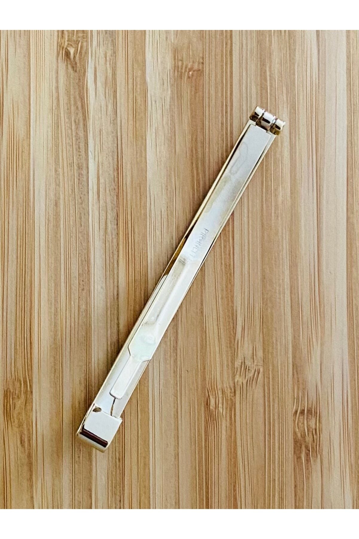 Büyük Boy Pir Inci Sarı Metal Saç Toka. 8mm X 9cm. 1 Adet. Altın Kaplama, Kararmaz.