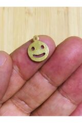 Büyük Gülen Yüz Gold Pleksi Kalın Pul. 20gr