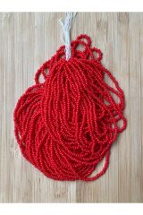 Turuncu Tonu 12dizi. Çekoslovakya, Adana, Hapishane Işi, Iğne Oyası Kum Boncuğu.