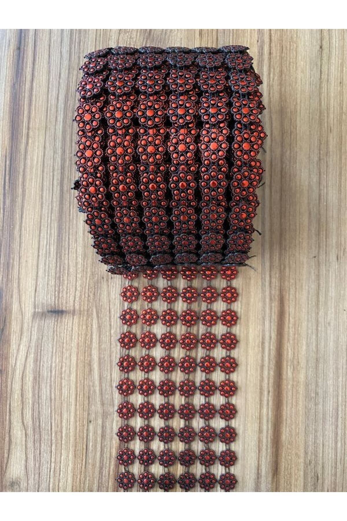 Büyük Papatya Dekoratif Şerit 1.6cm