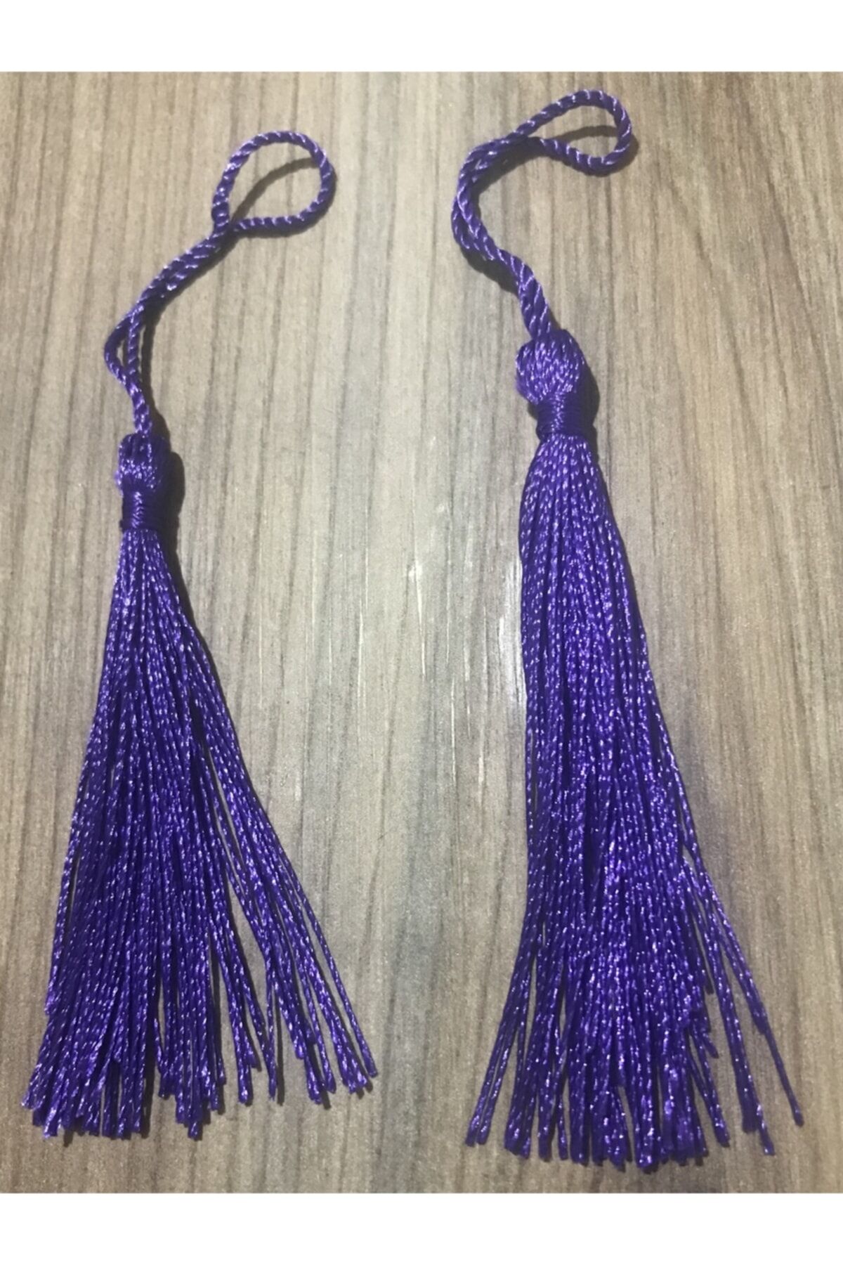 Püskül 8 Cm. Mor 10'lu.