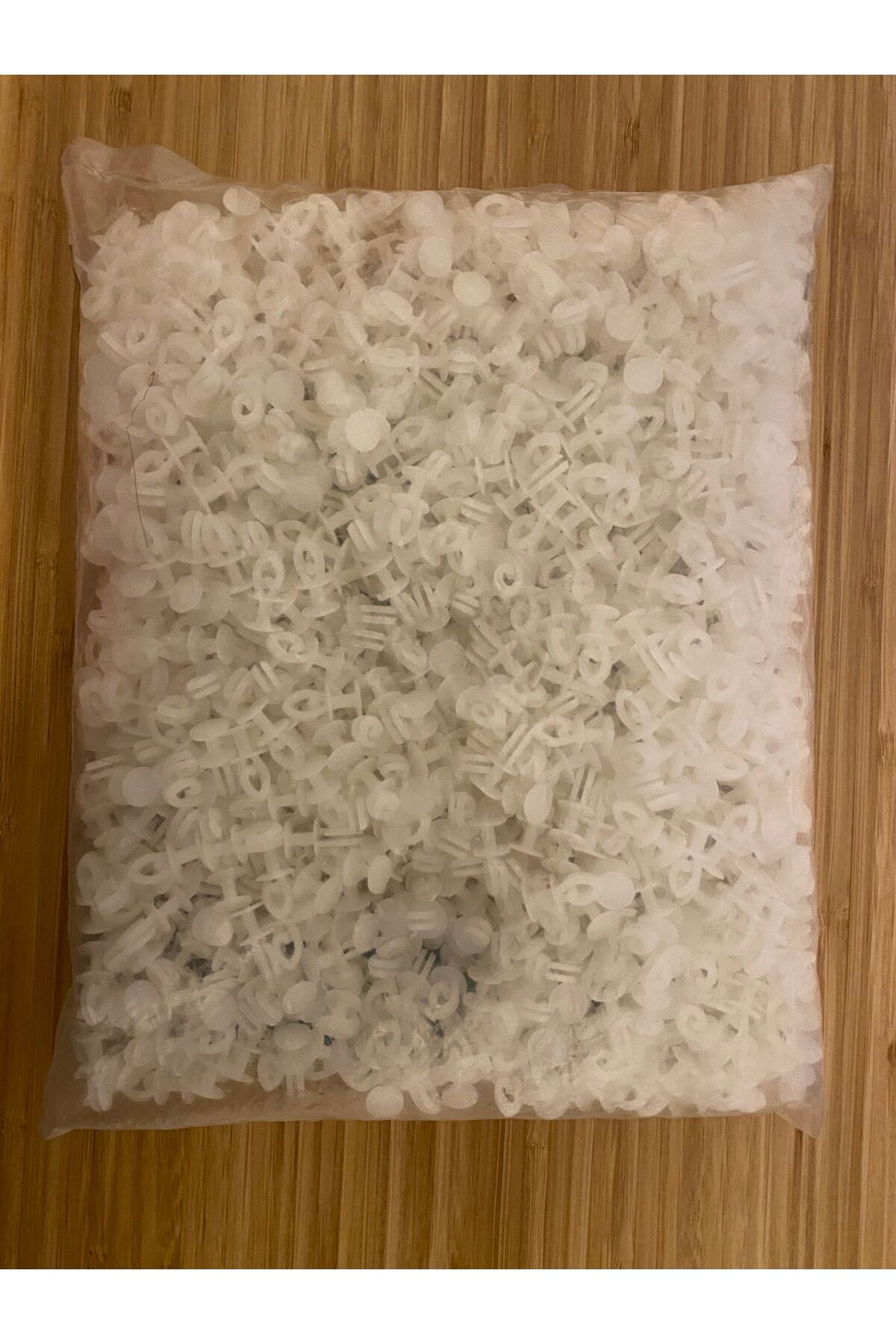 Geçmeli Perde düğmesi Paket içeriği: 1000 adet.