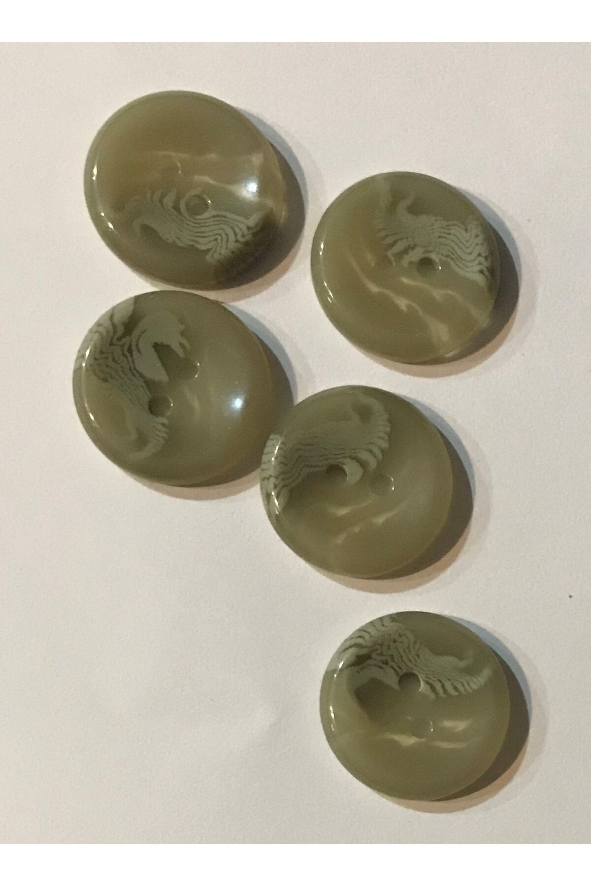 Ceket Yelek Ve Büyük Ilikli Pantolon Düğmesi. 2cm 5'li Pkt.