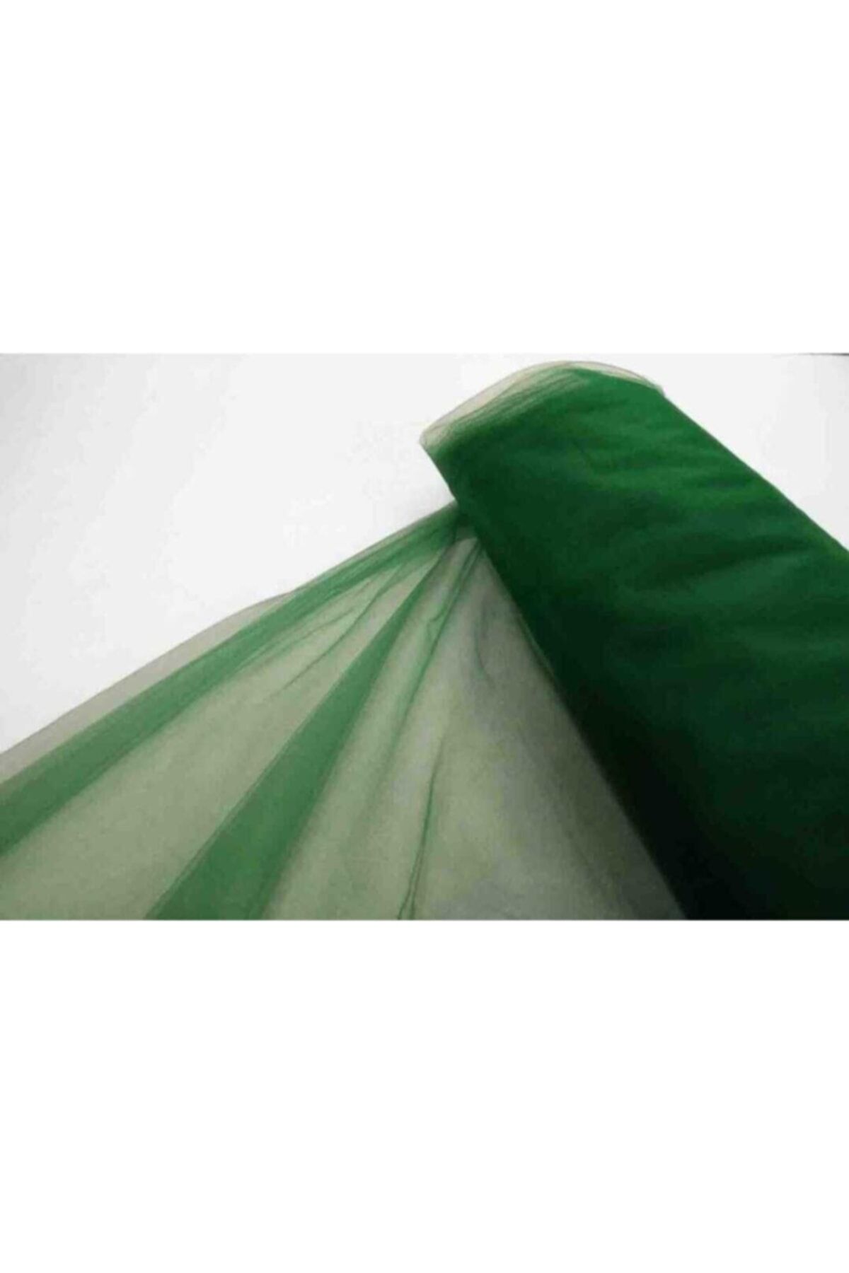 Türbe Yeşili 5 Metre Kristal Tül Eni 3 Metre