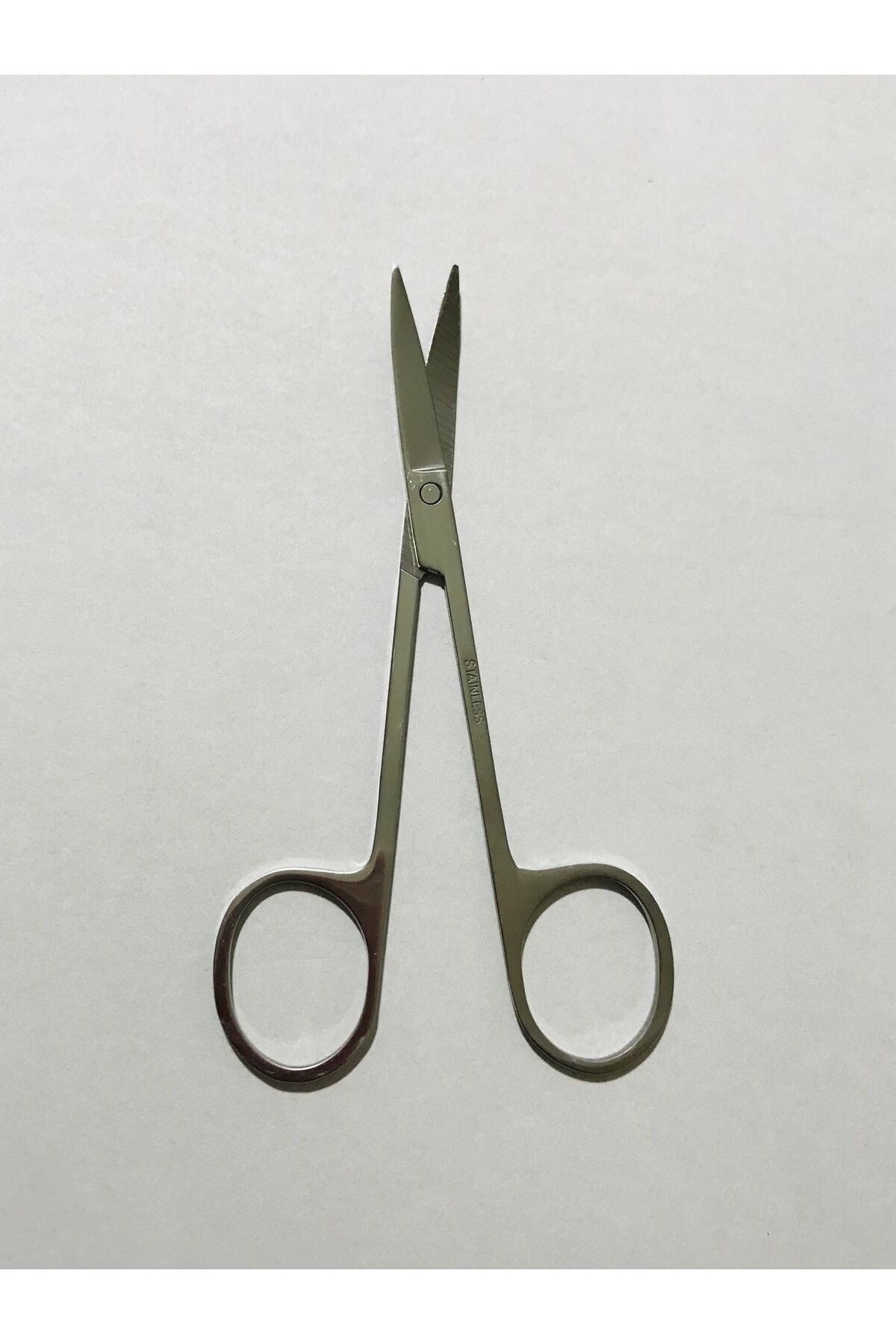 Ucu Kıvrık El Işi Nakış Makas. Renk:gümüş