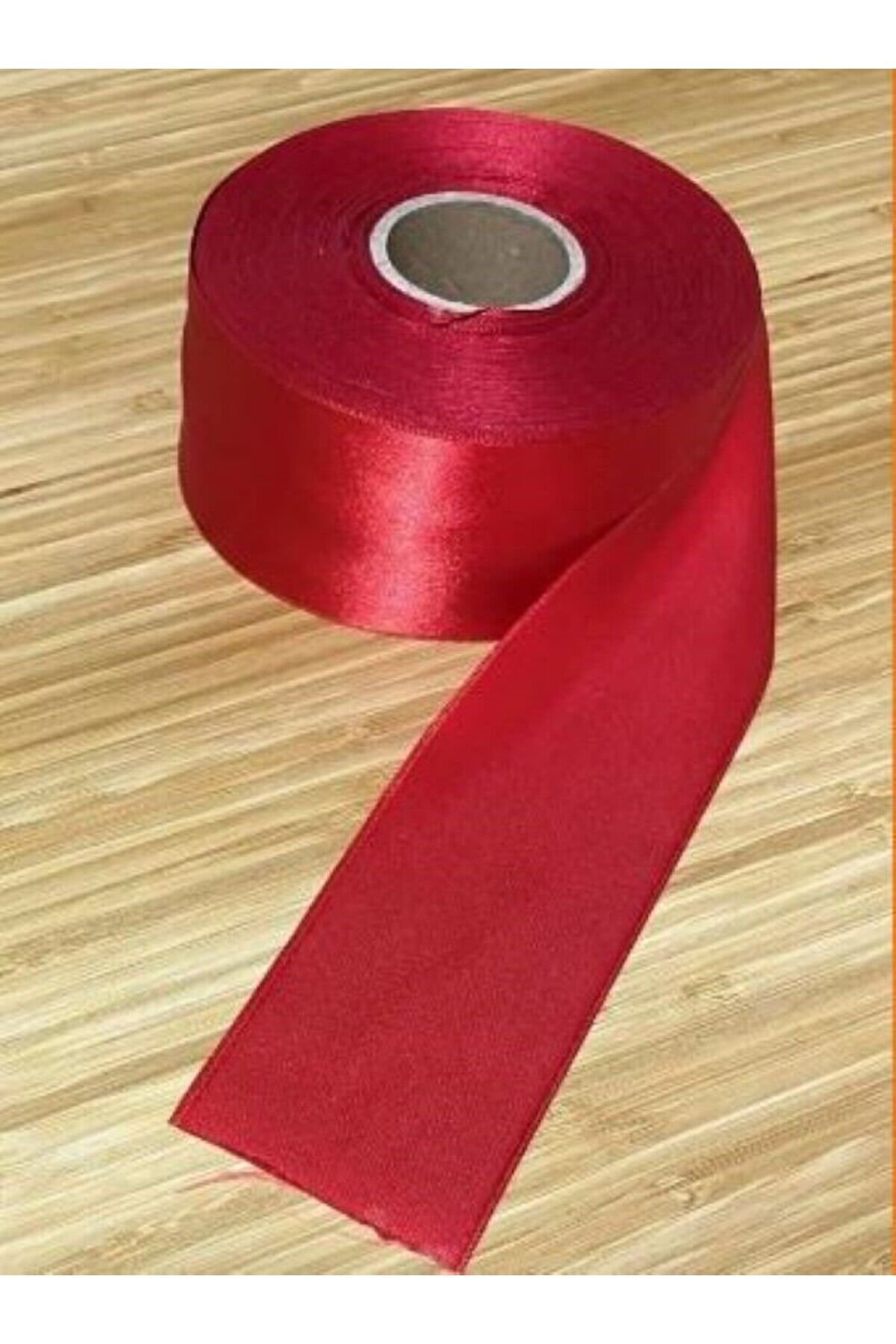 Geniş Takı Kurdele Kırmızı  6cm 2.85 metre