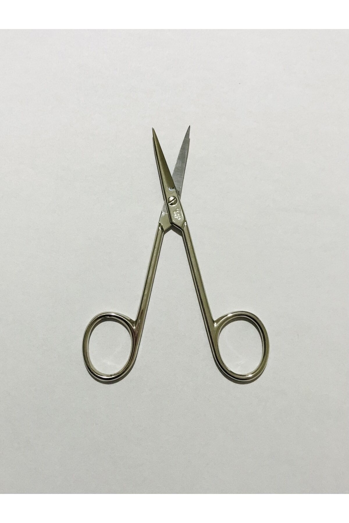 Ucu Kıvrık El Işi Nakış Makas. Renk:gümüş