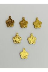 Gold Gül Oya, Abiye, Halhal, Bileklik, Kolye. Pleksi Plastik El Işleme Pul. 20gr. Tahmini 120 Adet.