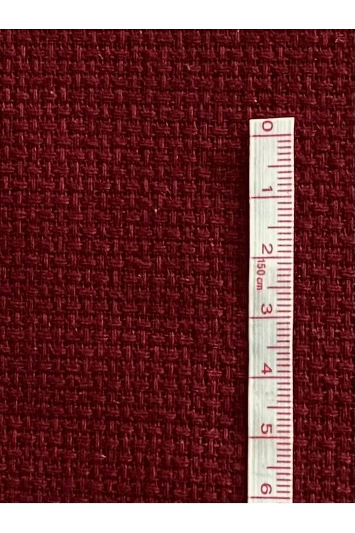 30 X 35cm El Işleme Nakışı Için Kalın Etamin , Kanaviçe. Renk: Açık Bordo. 4 Adet.