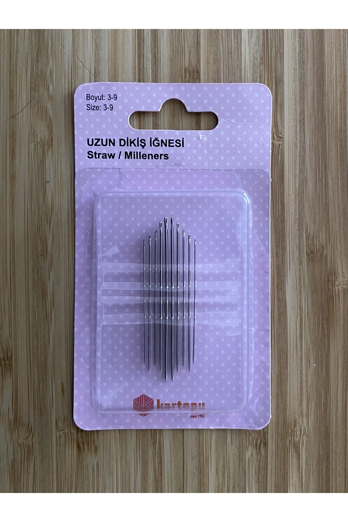 Uzun Dikiş Iğnesi Paket Içi:10 Adet.