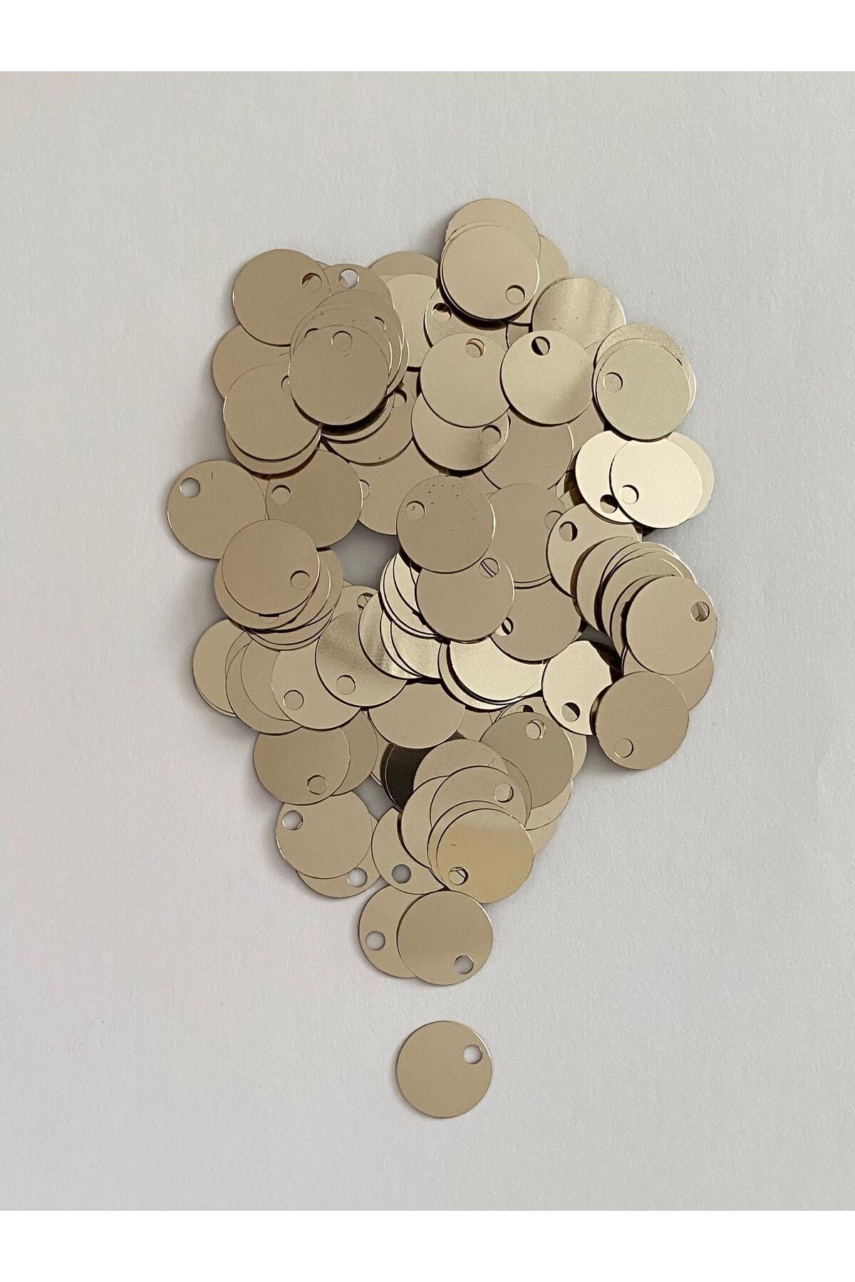 Patik, çanta, supla ve makrame el işleme pul 20mm 25gr vizon