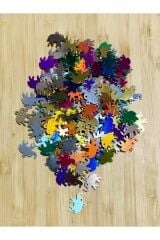 Fil Renkli Pleksi Kalın Pul. 20gr.