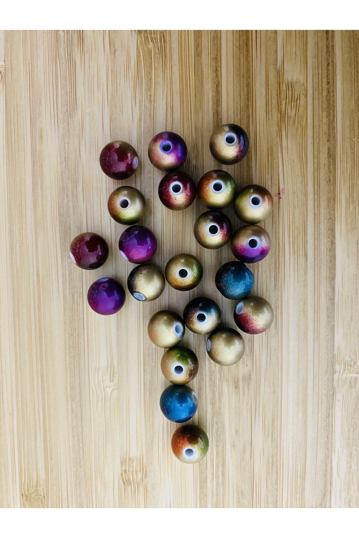 Gökkuşağı Renkli Boncuk