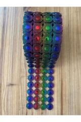 Gökkuşağı Yuvarlak Dekoratif Şerit 2.5cm