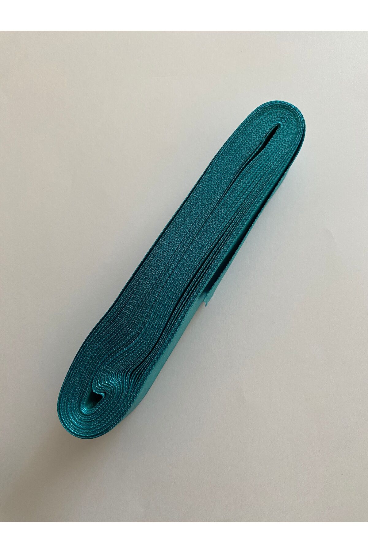 3cm x 10metre. Saten Kurdele. Turkuaz