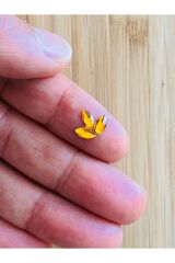 Üç Yapraklı Yonca. Oya, Abiye Ve El Işleme Taş Görünümlü Plastik Pul. Renkli. Paket Içi 300 Adet.