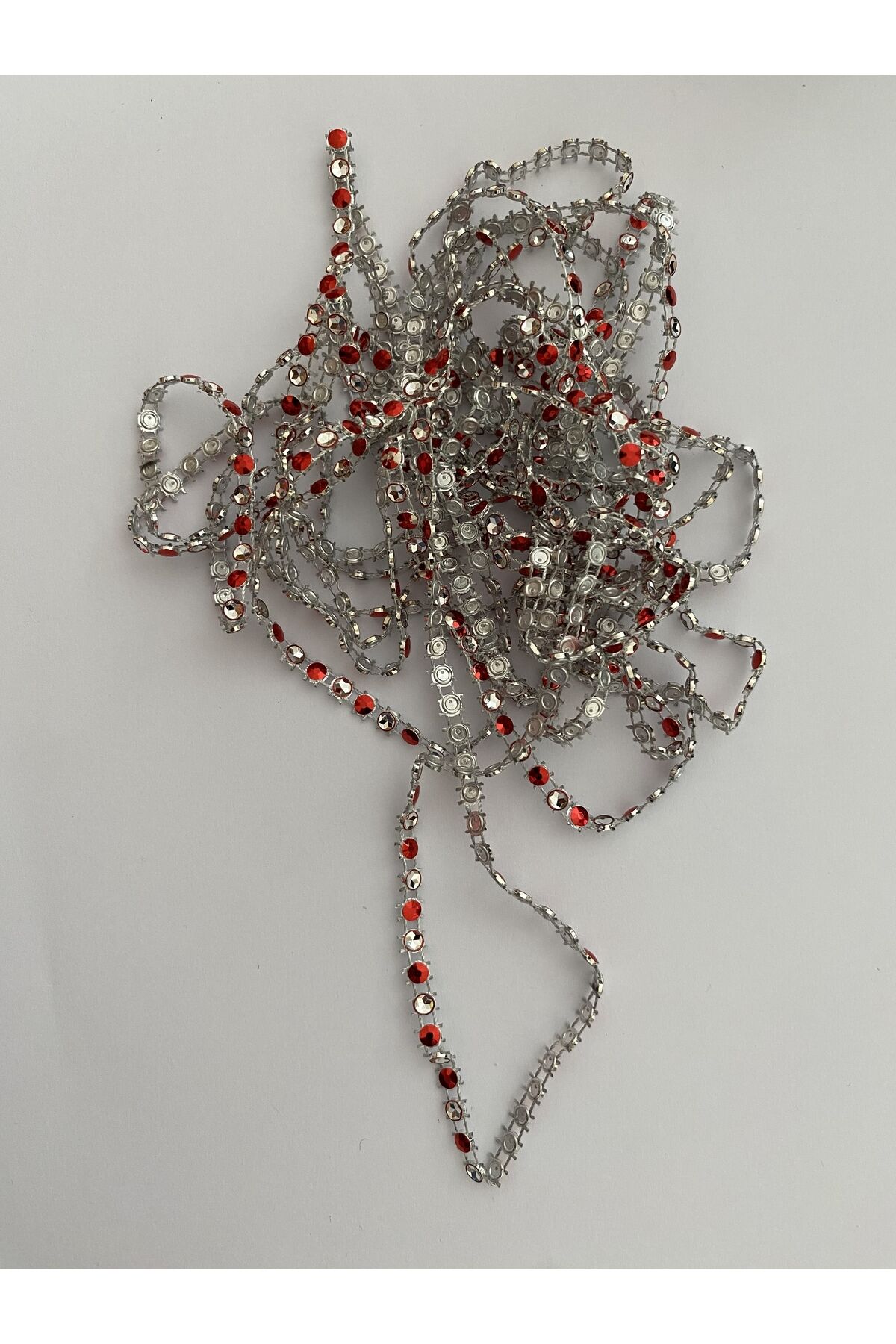 Yazma, şal oyalama taş görünümlü 4mm plastik gofret harç. 4mt 5cm.