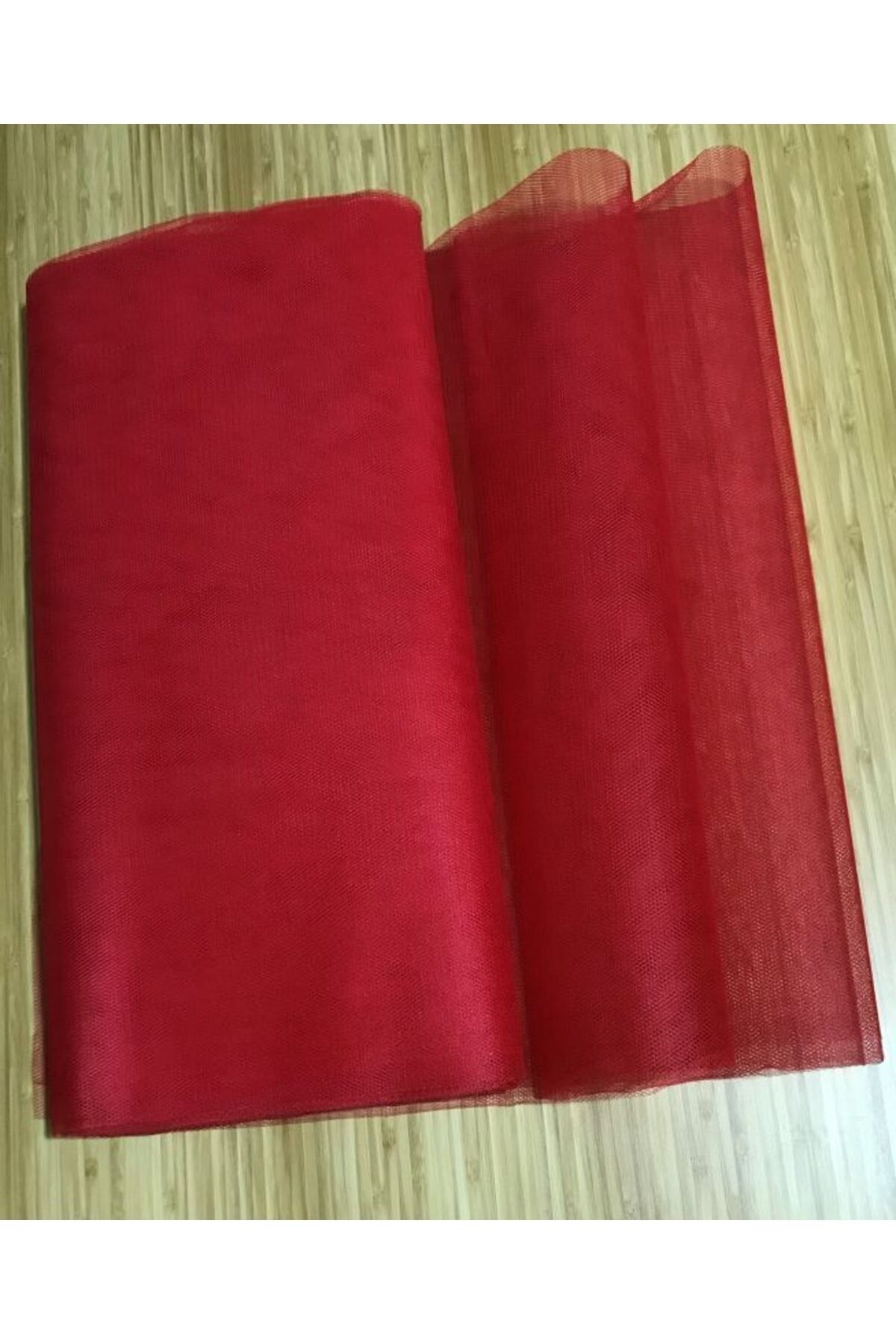 Grek Tül Kırmızı 6metre.