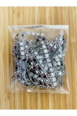 Yazma, şal oyalama taş görünümlü 4mm plastik gofret harç. 3.98cm.