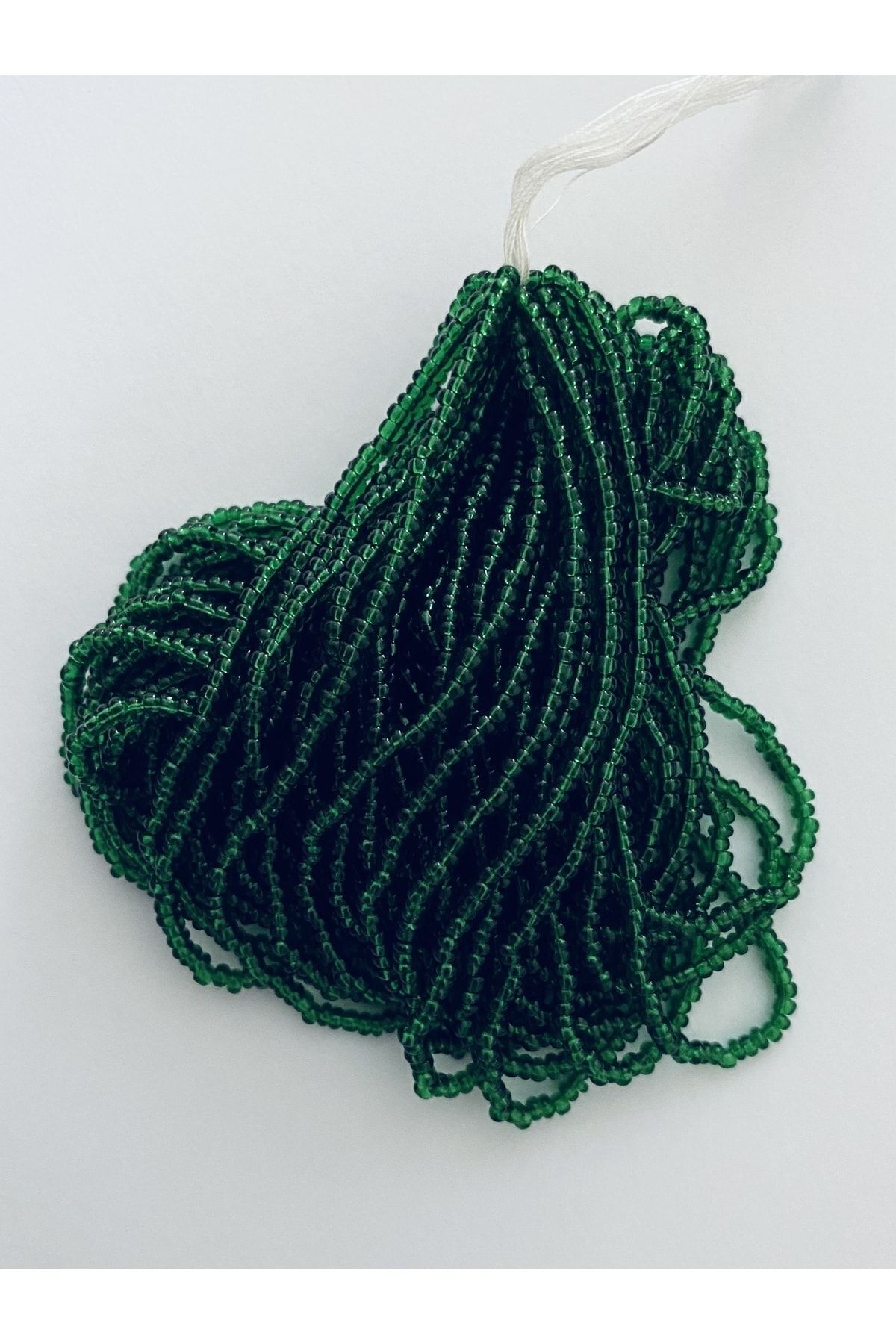 Renk No:7 Yeşil. Kum Boncuk Çekoslovakya, Adana, Hapishane Işi, Iğne Oyası Ve Işleme Boncuğu 12dizi