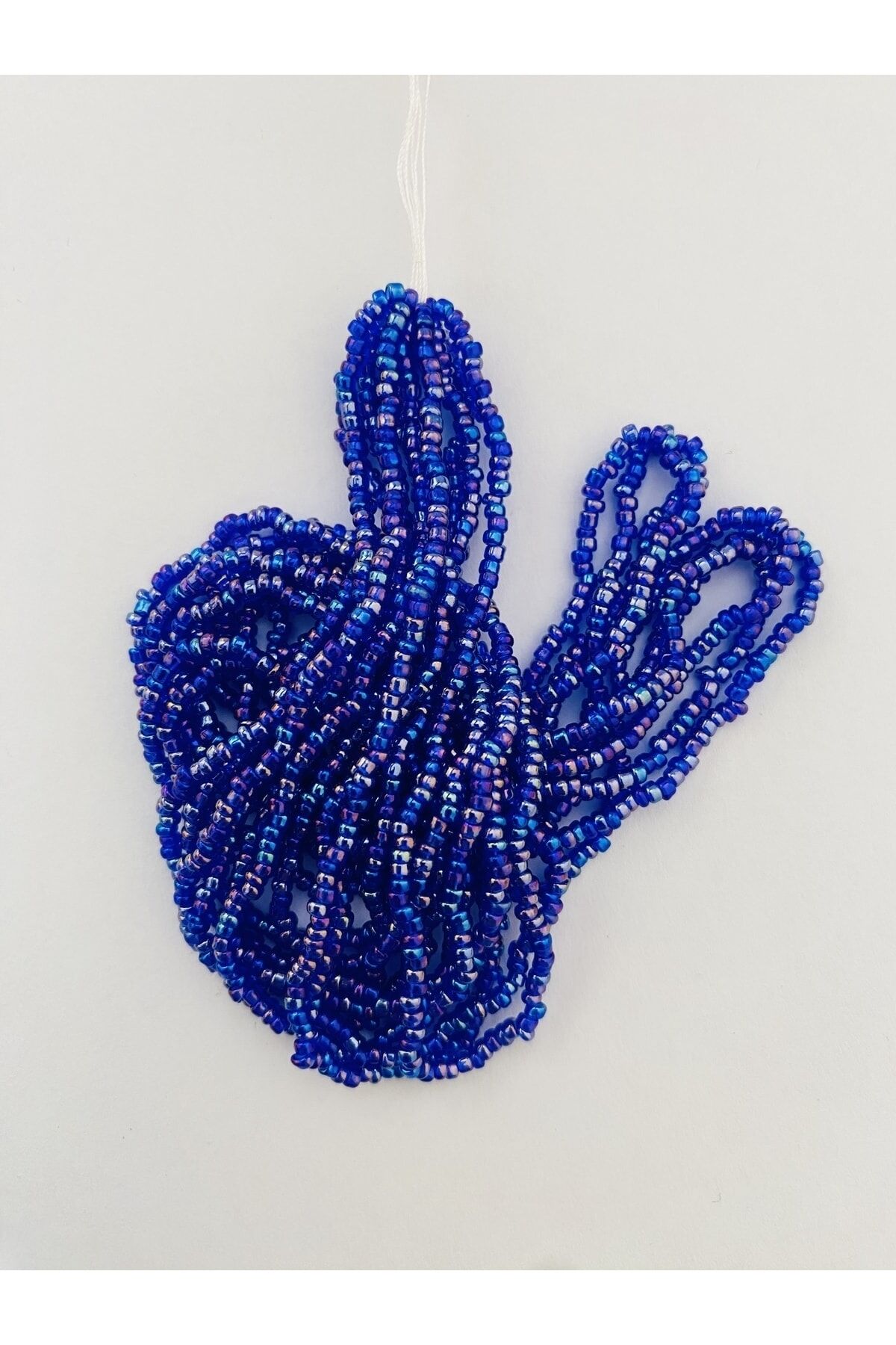 Renk No;106. Janjanlı Kum Boncuk, Çekoslovakya (hapishane Işi)boncuğu 12dizi