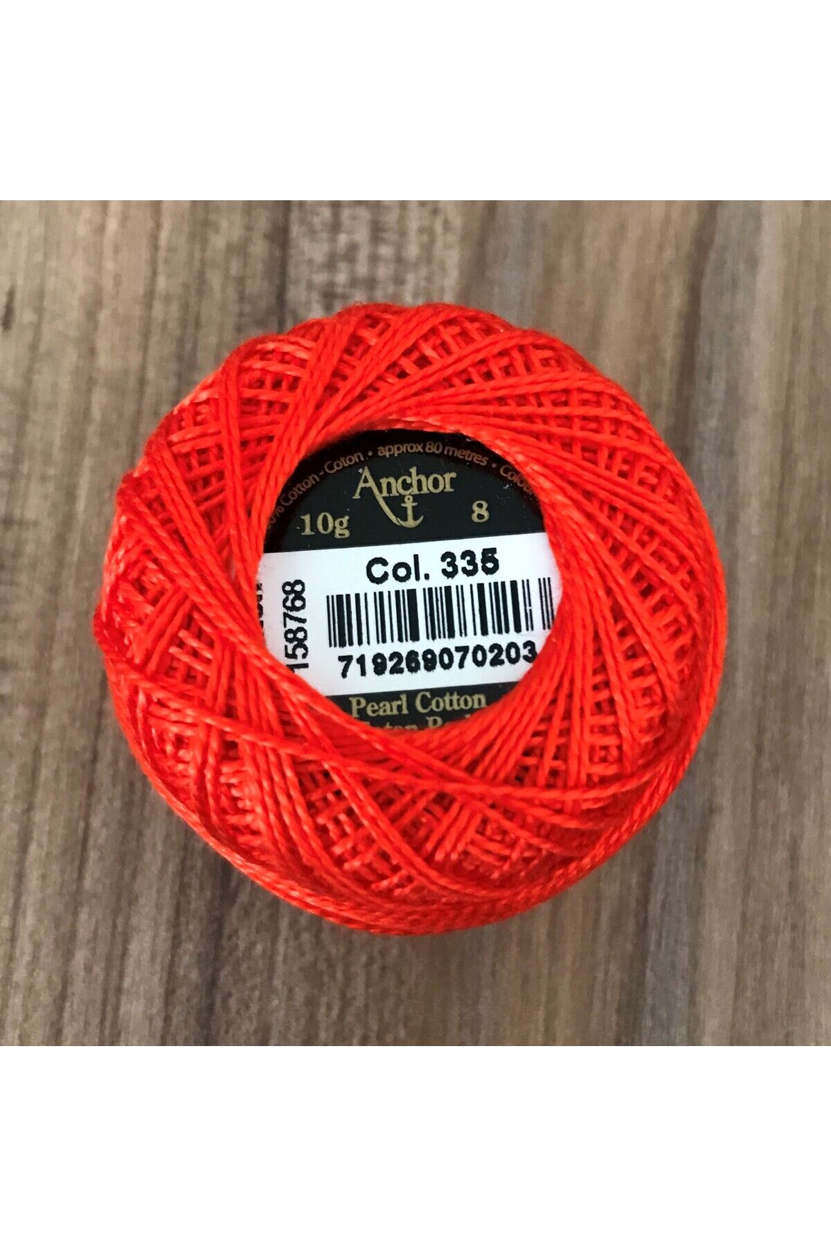 Coton Perle Goblen Kanaviçe Nakış Ipi No:8.