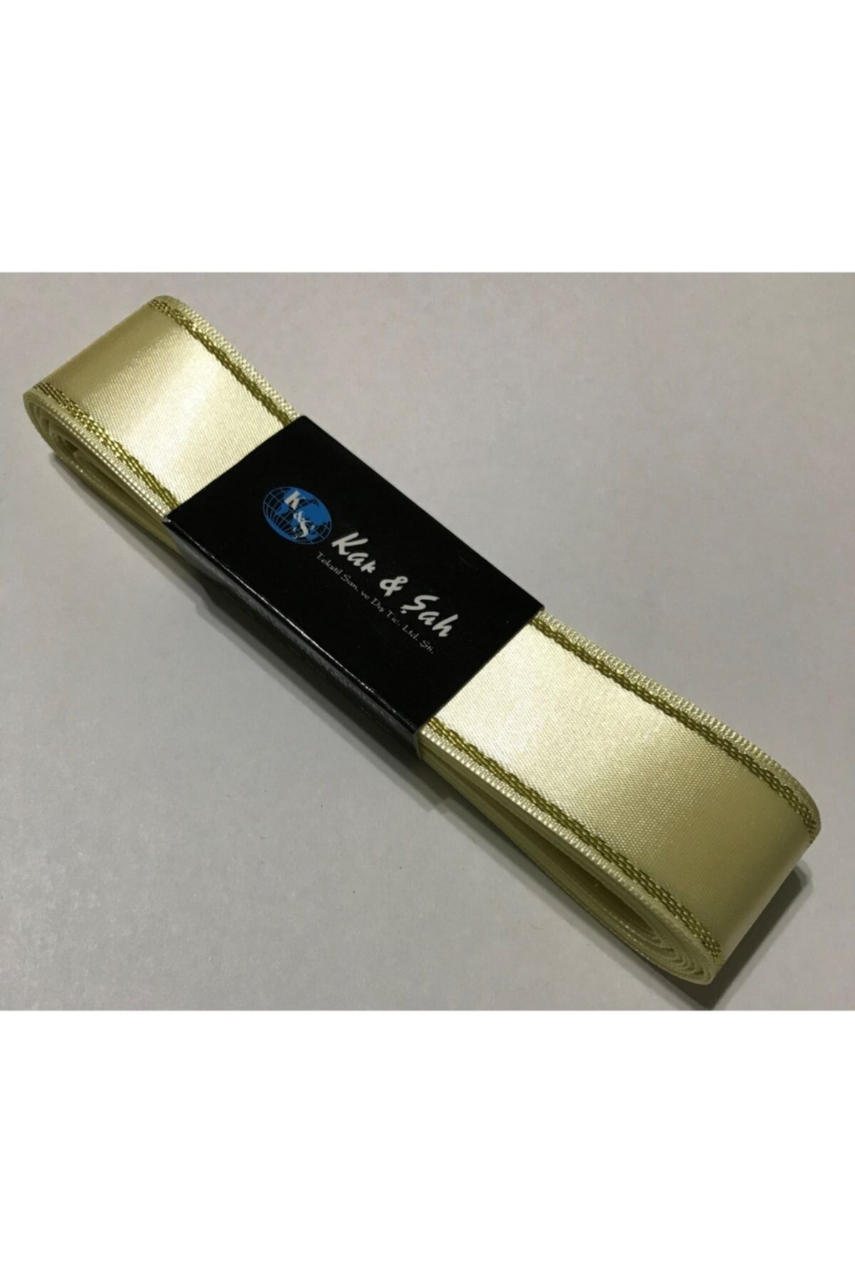 3cm. 10metre. Simli Saten Kurdele