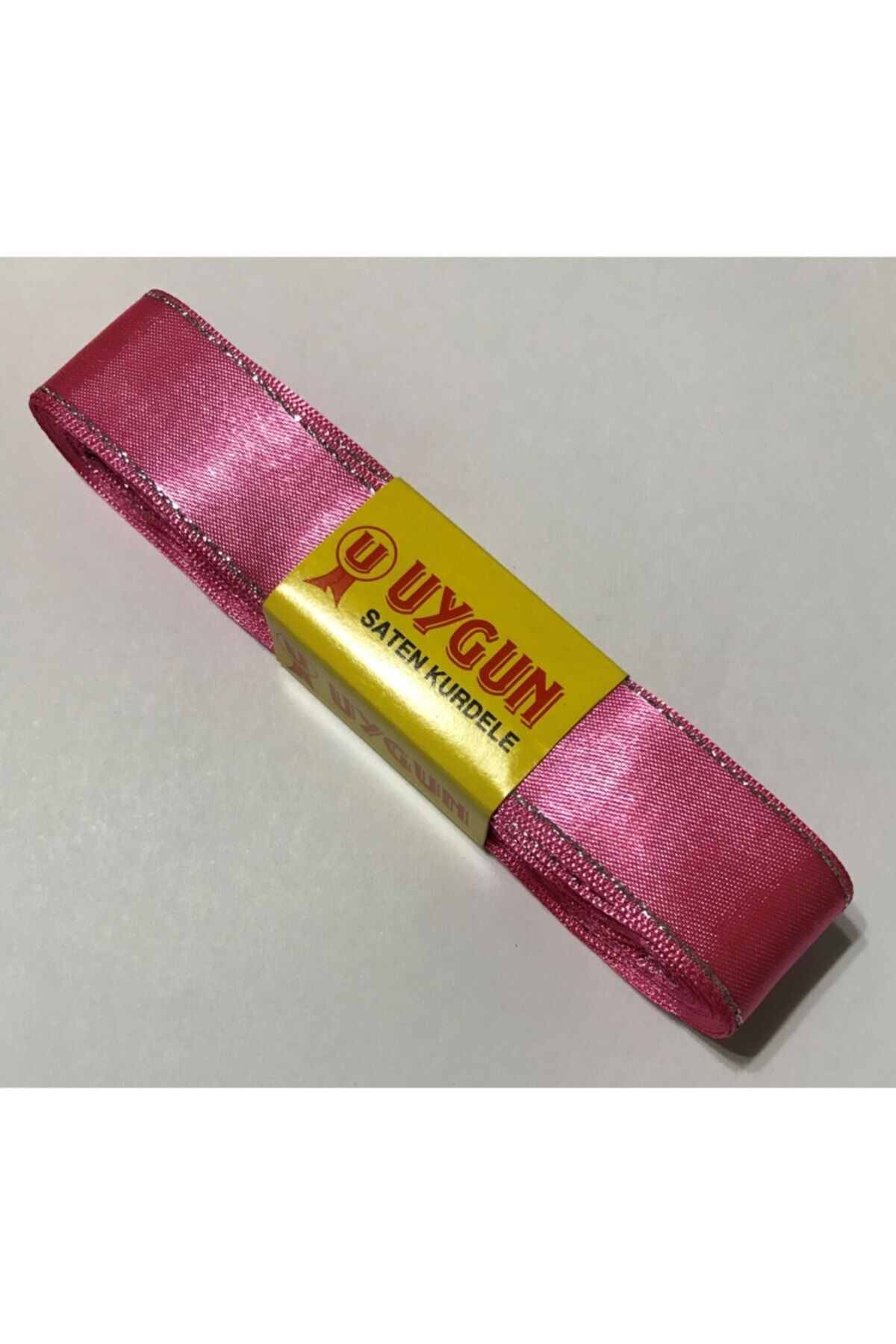 3cm. 10metre. Simli Saten Kurdele