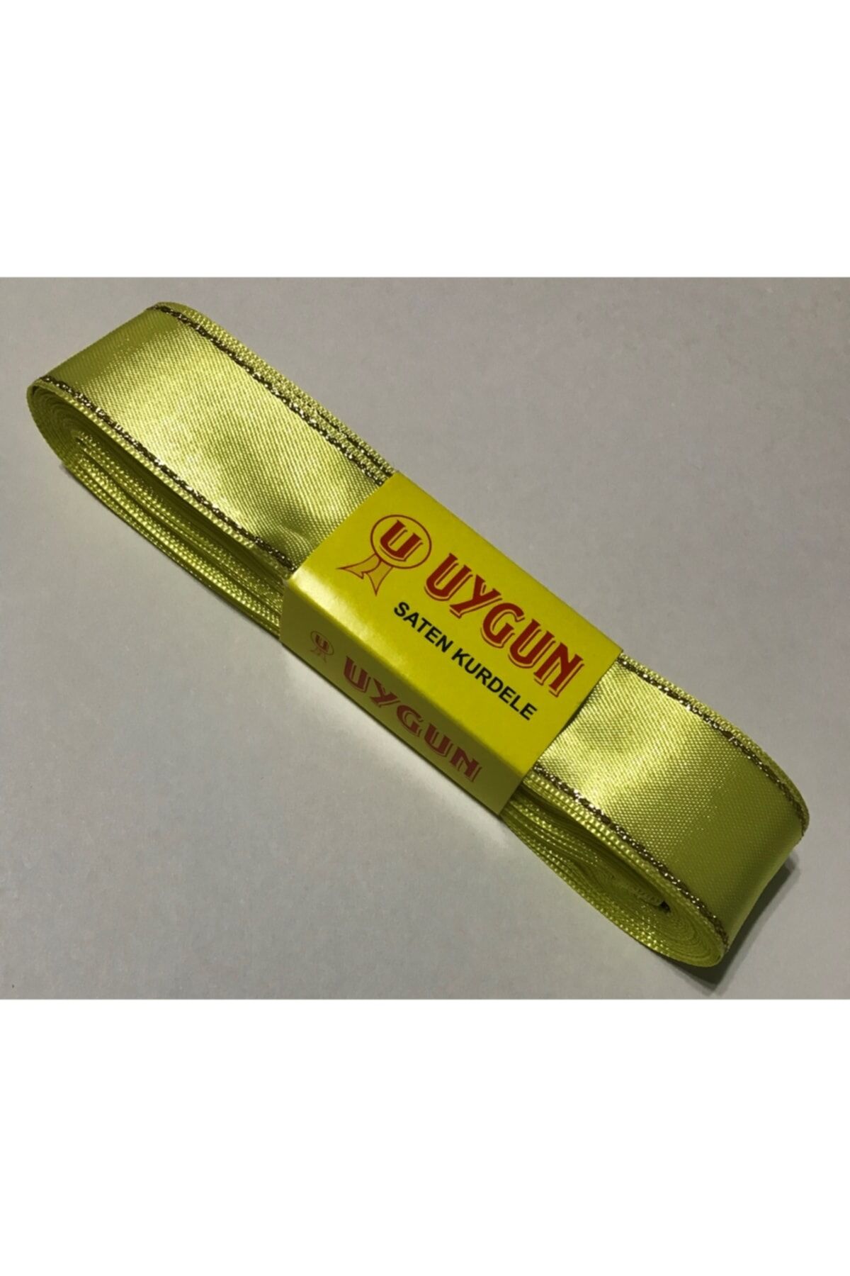 3cm. 10metre. Simli Saten Kurdele