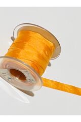 Nakış El Işleme Ipek Kurdele. 20 Metre. Renk: Oranj. En: 7 Mm.
