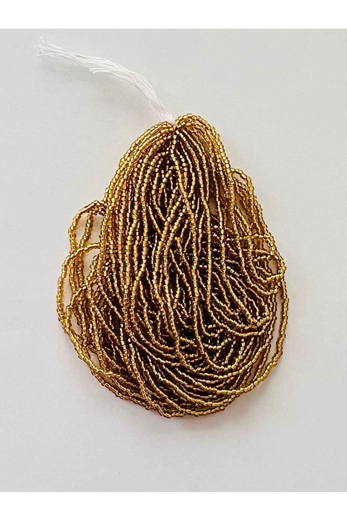 Renk No;79 Koyu altın sarısı. Kum Boncuk, Çekoslovakya (hapishane Işi)boncuğu 12dizi