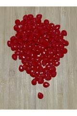 Narçiçeği Rengi Oya, Abiye, Takı, Örgü Plastik Gözyaşı Damla Boncuk. 25gr. Tahmini 195 Adet.