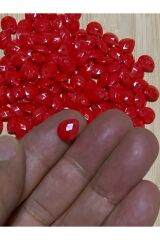 Narçiçeği Rengi Oya, Abiye, Takı, Örgü Plastik Gözyaşı Damla Boncuk. 25gr. Tahmini 195 Adet.