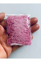 Renk: 10 Pudra. 12dizi. Kum Boncuk Çekoslovakya, Adana, Hapishane Işi, Iğne Oyası Ve Işleme Boncuğu.