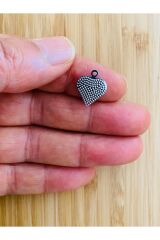 Oya, abiye, Şal, Çeyiz, Halay Mendili, El işi Plastik Desenli Kalp Pul. 20gr. Tahmini 260 adet.