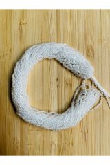 Renk: Janjan Beyaz. Kum Boncuk Çekoslovakya, Adana, Hapishane, Iğne Oyası Ve Işleme Boncuğu 12dizi.